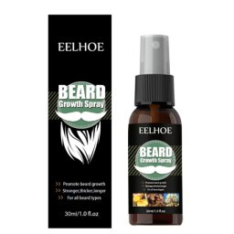 Spray pentru ingrijirea barbii EELHOE, Beard Growth Spray, hidratare si ingrijire, 30 ml