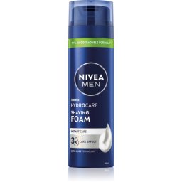 NIVEA MEN Hydrocare spumă pentru bărbierit pentru barbati 200 ml