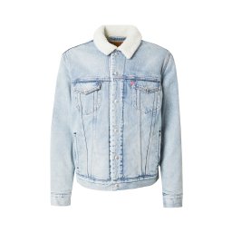 LEVI'S ® Geacă de primăvară-toamnă 'Type III Sherpa Trucker' albastru denim