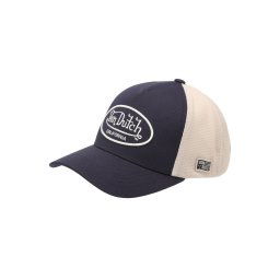 Von Dutch Originals Șapcă bleumarin / alb lână