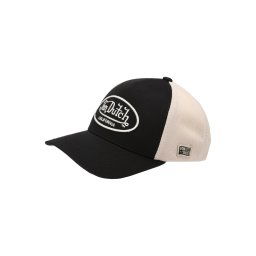 Von Dutch Originals Șapcă negru / alb lână