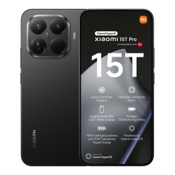 Smartphone 15T Pro 512GB 12GB RAM 5G Dual SIM Black