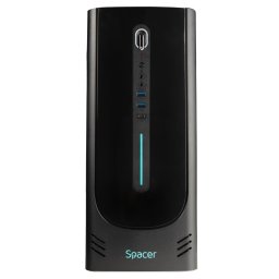 PC gaming TechTower, Intel Core i5 4570, Memorie RAM 16GB DDR3, Capacitate 1TB SSD 2.5", Placa video RTX 3050, Black, Windows