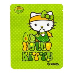 G-Rollz Pungi ziplock anti-miros I love Avocado Kitty 100x125mm x1