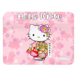 G-Rollz Pungi ziplock anti-miros UV Hello Kitty Kimono pink 105x80mm x1
