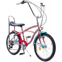 Bicicleta PEGAS STRADA MINI 7S 20'' ROZ