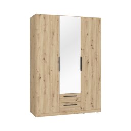 Dulap cu oglindă MARO 150x213 cm, stejar artisan