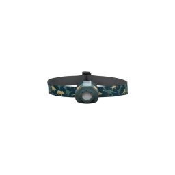 Ledlenser KIDLED4R DINO - Lanternă frontală LED pentru copii, reîncărcabilă, cu reglare a luminozității, IPX4, 40 lm, 18 h, verde