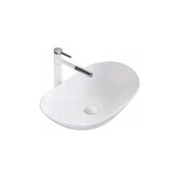 REA-U0441 - Lavoar pentru blat ROYAL 35,5x61,5 cm ceramică/alb lucios