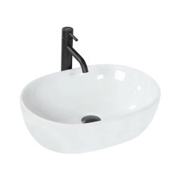 REA-U0416 - Lavoar pentru blat AMELIA 34,5 x 48 cm ceramică/alb lucios