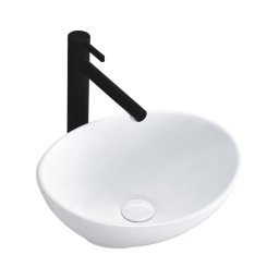 REA-U0623 - Lavoar SOFIA MINI 27x34 cm pentru blat, ceramică, alb lucios