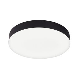 Top Light - Plafonieră LED pentru baie SPIRIT LED/24W/230V IP44 Ø 30 cm negru