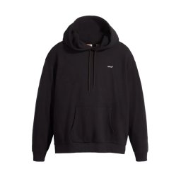 LEVIS Futer Everyday Hoodie Blacks A59430005 caviar