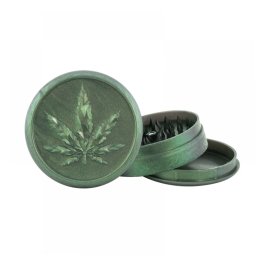 Grinder Magic Leaf verde soft touch 3 parti Ø70mm
