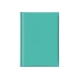 Agenda nedatata A5, hartie offset alb, coperta turquoise