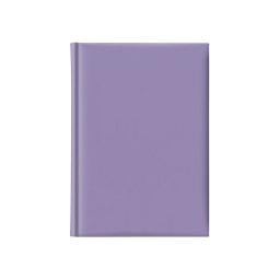 Agenda nedatata A5, hartie offset alb, coperta lila