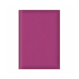 Agenda nedatata A5, hartie offset alb, coperta fucsia