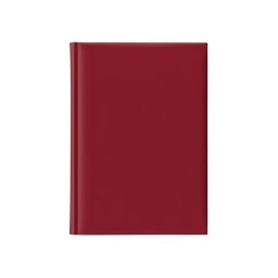 Agenda nedatata A5, hartie offset alb, coperta bordeaux