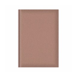 Agenda nedatata A5 Adria, hartie ivory, coperta auriu rose