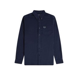 FRED PERRY Cămaşă Needle Cord M1737 738 dark airforce