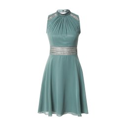 Vera Mont Rochie gri argintiu / verde smarald