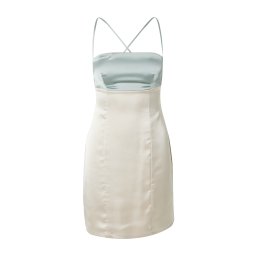 LENI KLUM x ABOUT YOU Rochie 'Heidi' opal / alb murdar