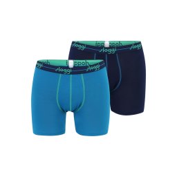 SLOGGI Boxeri 'men Start' bleumarin / azuriu / verde jad