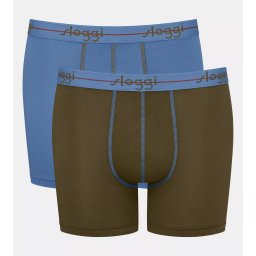 SLOGGI Boxeri albastru / verde