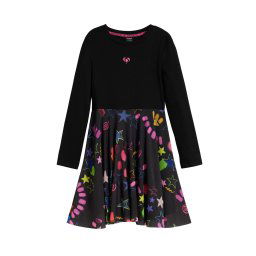 Desigual Rochie mai multe culori / negru