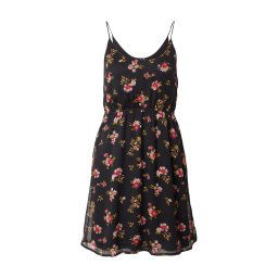 VERO MODA Rochie 'VMSMILLA' oliv / roz pal / roşu închis / negru