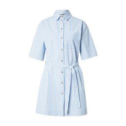 Max Mara Leisure Rochie tip bluză 'SOSPIRO' azuriu / alb