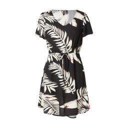 VERO MODA Rochie 'VMEASY JOY' ecru / maro / negru / alb