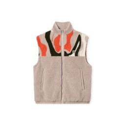 Johnny Urban Vestă 'Bryson' bej / crem / oliv / portocaliu