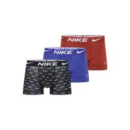 NIKE Underwear Boxeri albastru / roși aprins / negru / alb