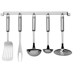 Ustensile gatit Profi Plus Spoon Set 6 pieces Argintiu
