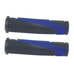 MANSOANE - CAPER - TPR Forma ergonomica Anti-alunecare - Bi-Color (Negru - Albastru) - 130mm