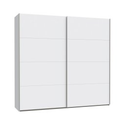 Dulap cu oglindă KARO, 220 x 210 cm, alb