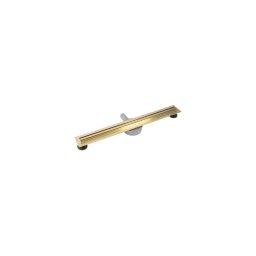 REA-G2714 - Canal de scurgere NEOX SLIM 70 cm, oțel inoxidabil – finisaj auriu periat