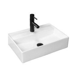 REA-U5000 - Lavoar VALERIA pentru blat 35,5x50,5 cm ceramică/alb lucios