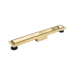 REA-G2562 - Rigolă de scurgere NEOX 70 cm, oțel inoxidabil/auriu