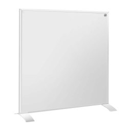 Nedis HTIP350WTW - Panou de încălzire cu infraroșu 350W/230V/1xCR2025 59,8x62 cm WT IP44 + telecomandă