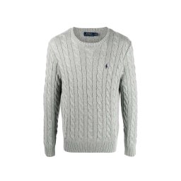 POLO RALPH LAUREN Pulover Ls Driver Cn-Long Sleeve 710775885013 020 grey