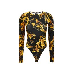 VERSACE JEANS COUTURE Bodysuit 79Dp221 Co S 79HAM221JS501 g89 black/gold