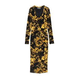 VERSACE JEANS COUTURE Rochie 79Dp920Co Long 79HAO920JS500 g89 black/gold