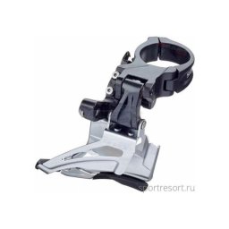 Schimbator fata 2 foi 10 viteze Shimano Deore FD M618 H, colier 34,9 mm, negru Ultimate FactoryBikes