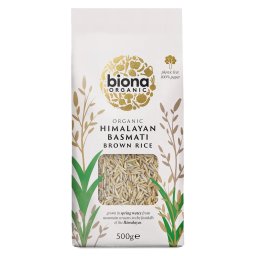 Orez basmati brun bio 500g Biona