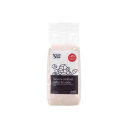 Sare cu continut redus de sodiu fina 500g Green Bliss