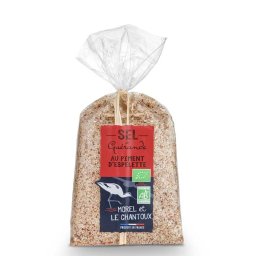 Sare de mare cu ardei iute Espelette bio 250g Morel et Le Chantoux