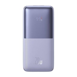 Baterie externa Bipow Pro 10000mAh, 2xUSB, USB-C, 20W purple
