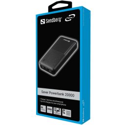Baterie externa T-MLX49706, 20.000 mAh, 22.5 W, Negru